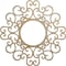 Ekena Millwork Reims Wood Fretwork Pierced Ceiling Medallion, Hickory, 26"OD x 9 7/8"ID x 1/4"T CMWP26X26X0250REHI - alternate 1